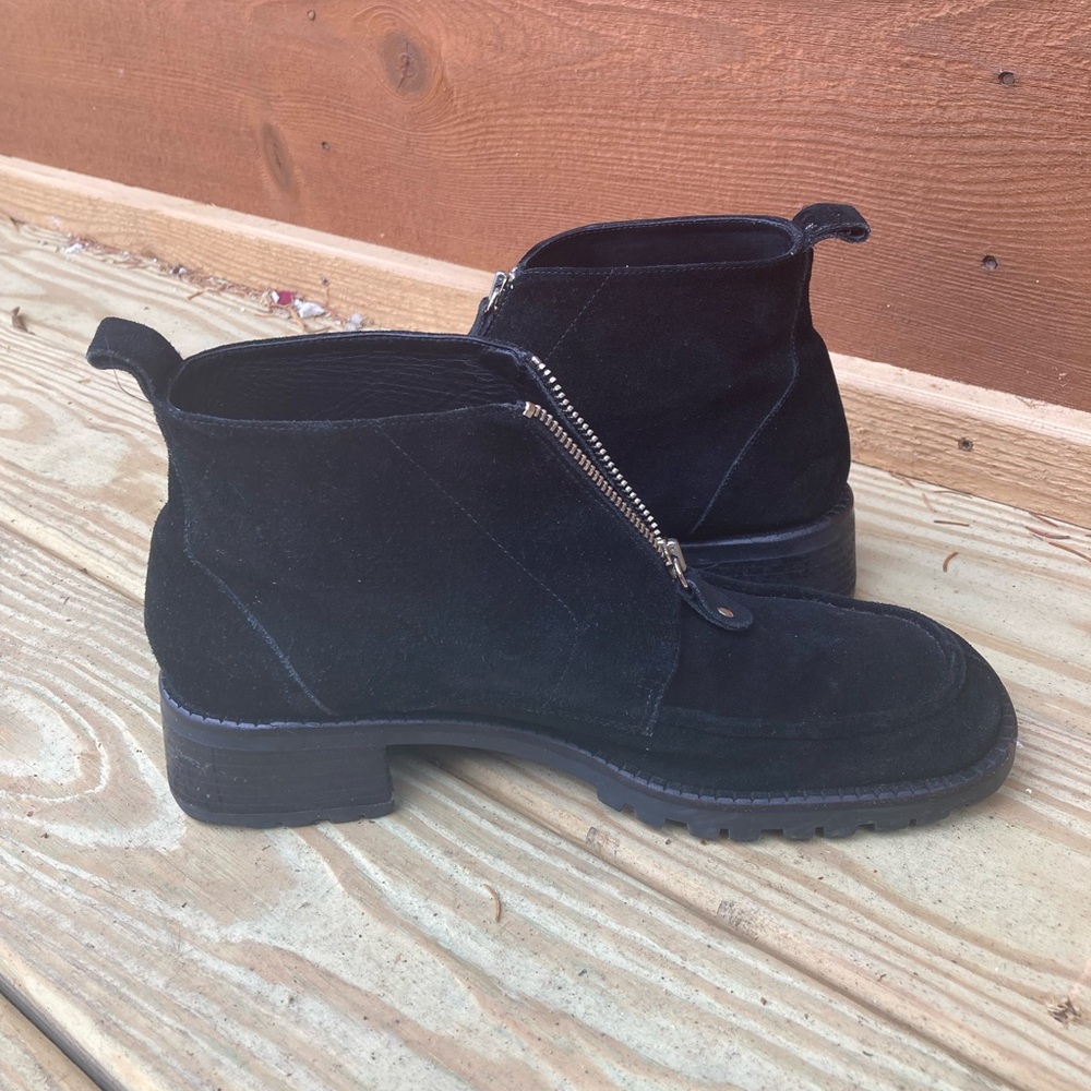 90s KENNETH COLE Suede Ankle Boots - Picture 6 of 16